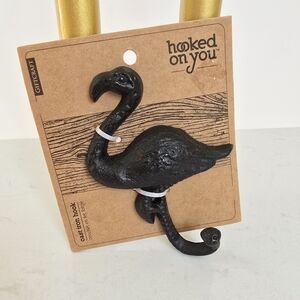 Flamingo Cast Iron Wall Hook